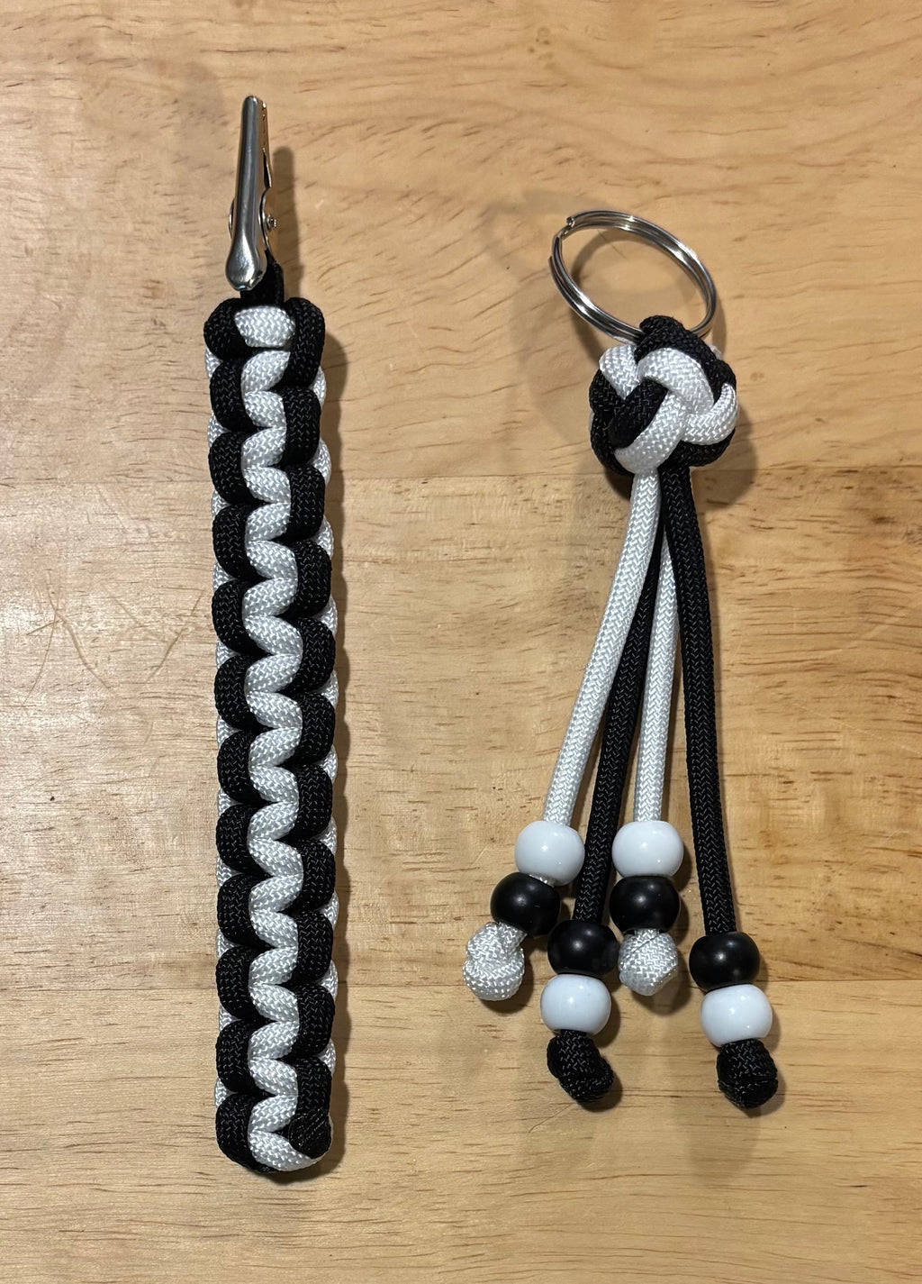 Keychain and matching card grabber/roach clips