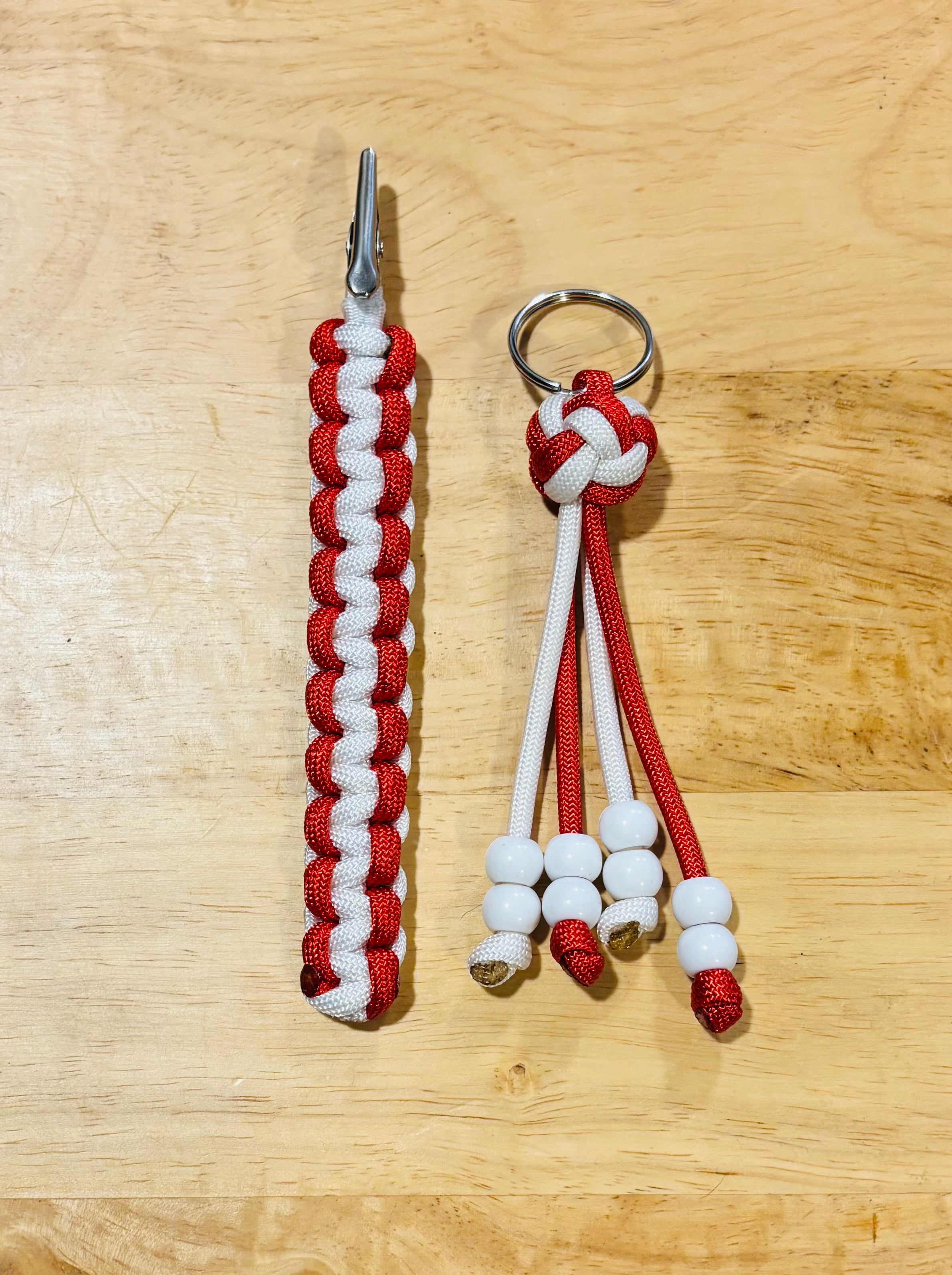 Keychain and matching card grabber/roach clips