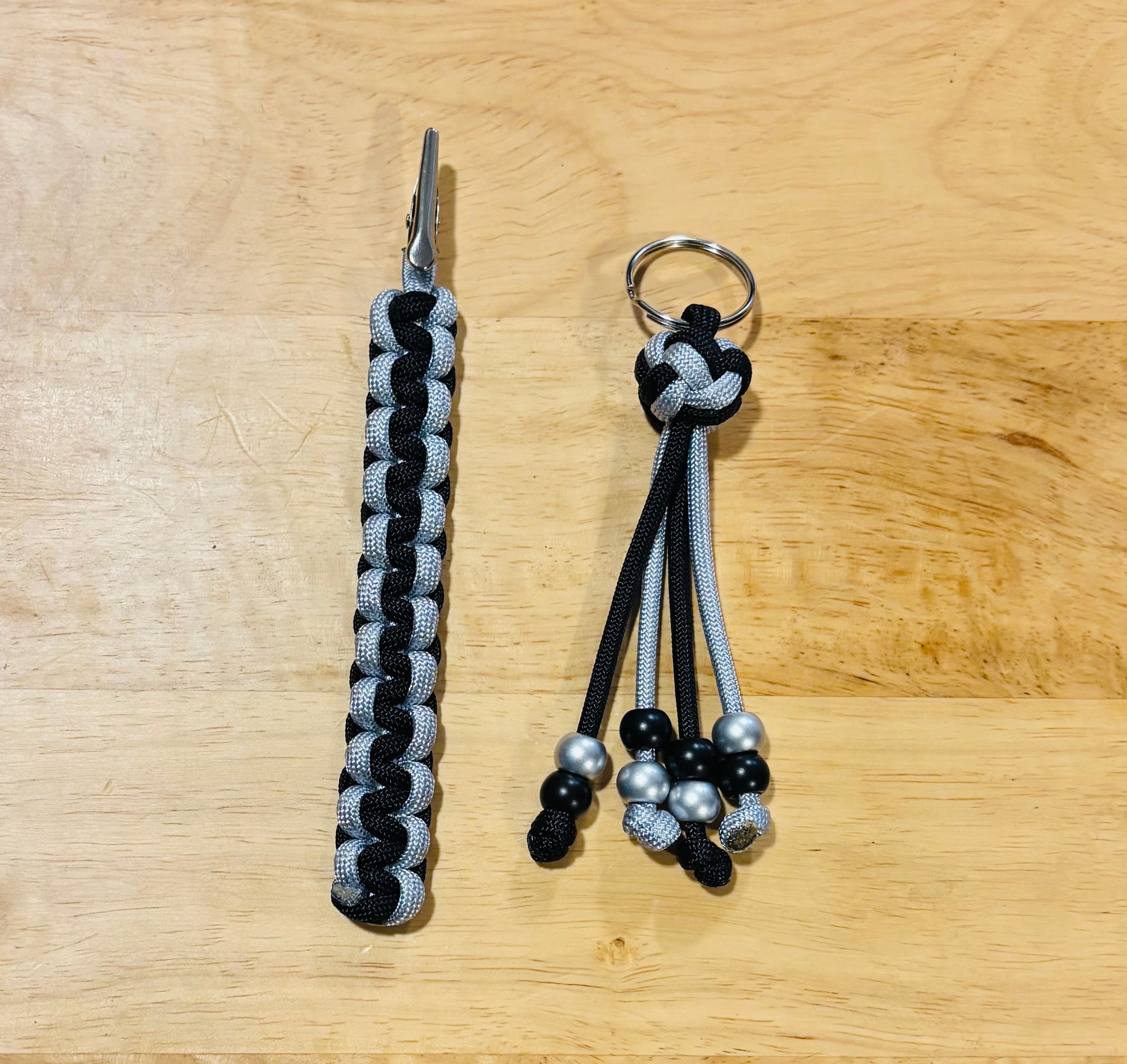 Keychain and matching card grabber/roach clips