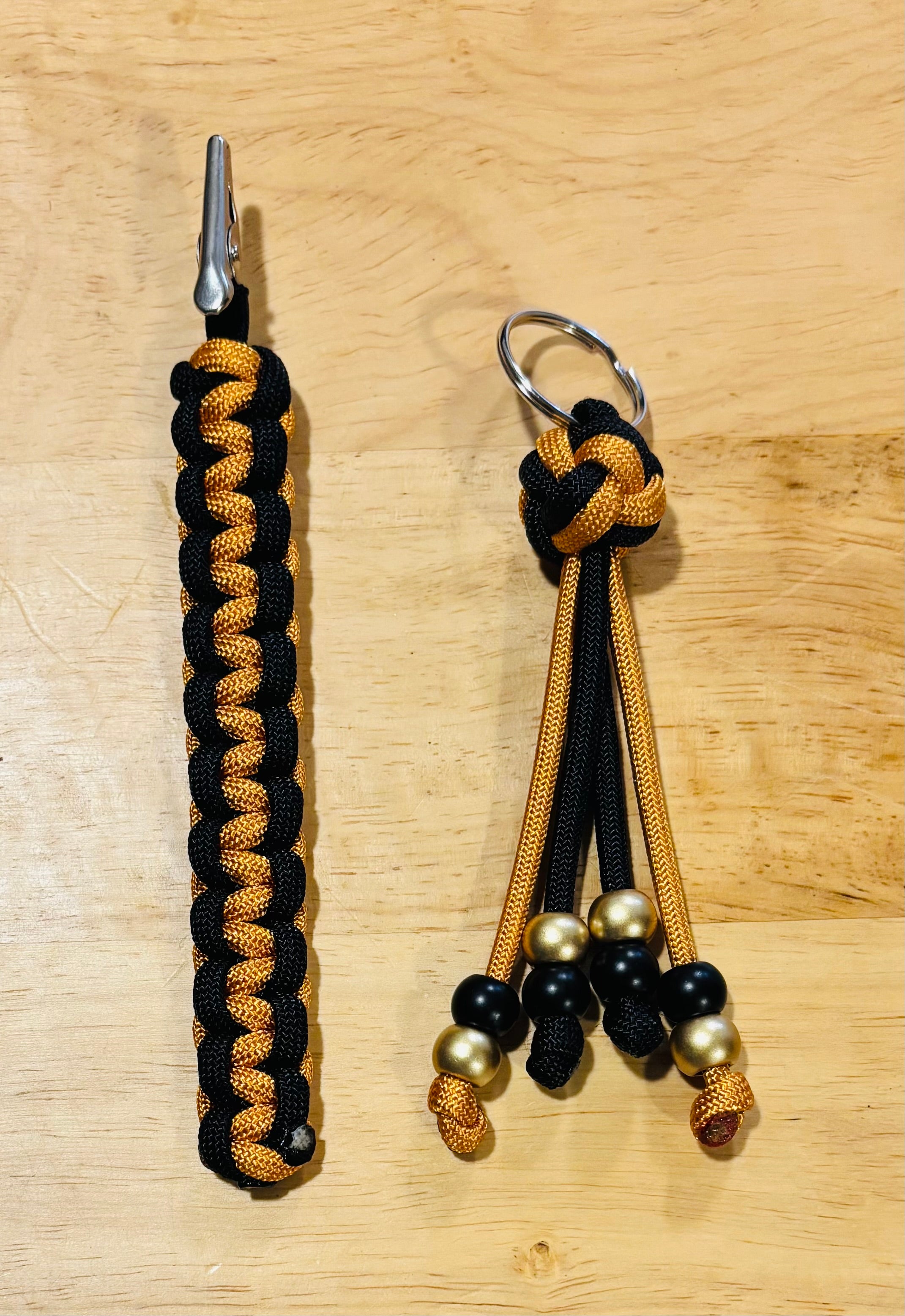 Keychain and matching card grabber/roach clips
